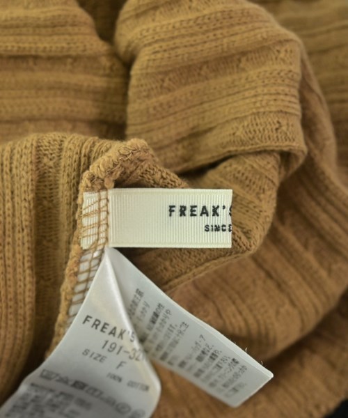 FREAK'S STORE（フリークスストア）ニット・セーター 茶 サイズ:F レディース/2200690187212