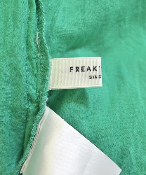FREAK'S STORE（フリークスストア）シャツワンピース 緑 サイズ:F レディース/2200692758212