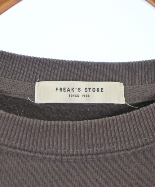 FREAK'S STORE（フリークスストア）スウェット 茶 サイズ:F レディース/2200694848072
