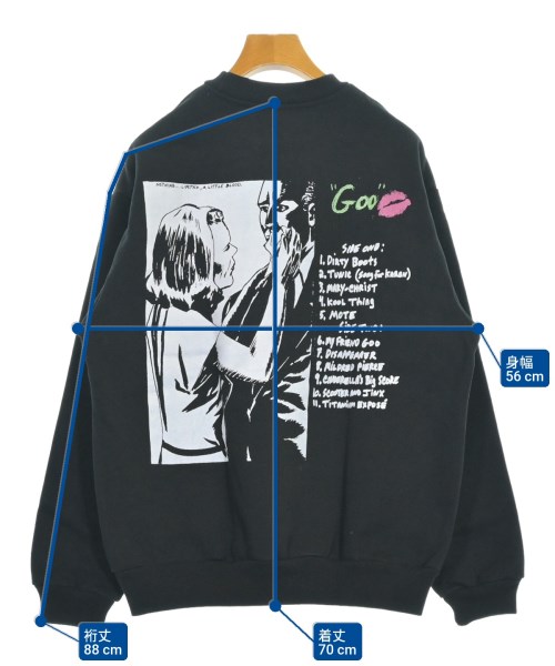 FREAK'S STORE（フリークスストア）スウェット 黒 サイズ:M レディース/2200700776016