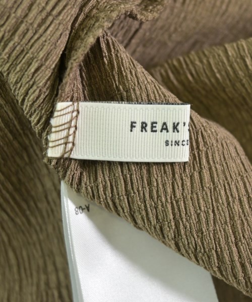 FREAK'S STORE（フリークスストア）ブラウス 茶 サイズ:F レディース/2200695676049