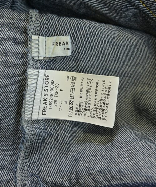 FREAK'S STORE（フリークスストア）デニムジャケット 紺 サイズ:F レディース/2200644940122