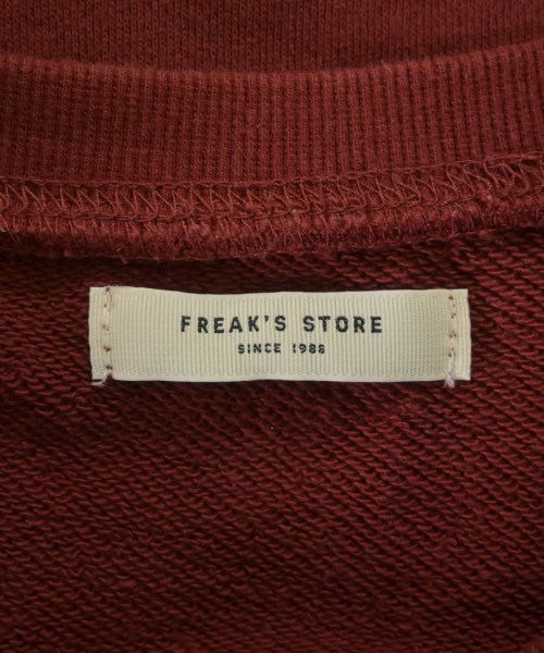 FREAK'S STORE（フリークスストア）スウェット 赤 サイズ:F レディース/2200655916062
