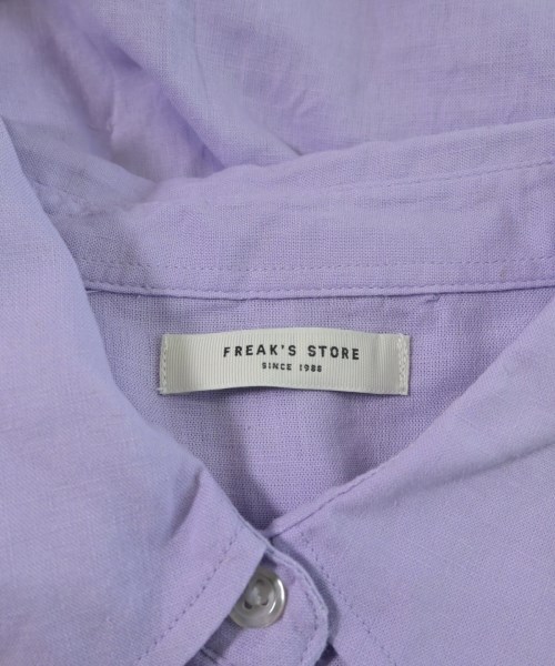 FREAK'S STORE（フリークスストア）カジュアルシャツ 紫 サイズ:F レディース/2200709221258