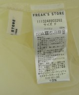FREAK'S STORE（フリークスストア）カジュアルシャツ 黄 サイズ:F レディース/2200709221647