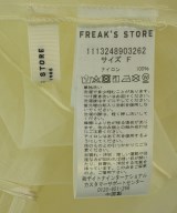 FREAK'S STORE（フリークスストア）カジュアルシャツ 黄 サイズ:F レディース/2200709221654