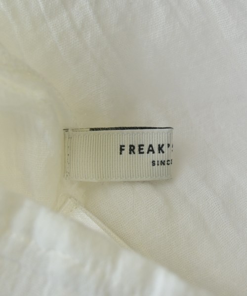 FREAK'S STORE（フリークスストア）カジュアルシャツ 白 サイズ:F レディース/2200705626033