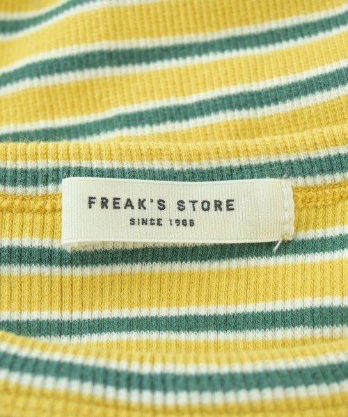 FREAK'S STORE（フリークスストア）Tシャツ・カットソー 黄 サイズ:F レディース/2200634977015