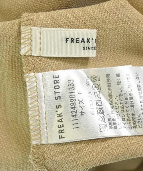 FREAK'S STORE（フリークスストア）シャツワンピース ベージュ サイズ:F レディース/2200642001160