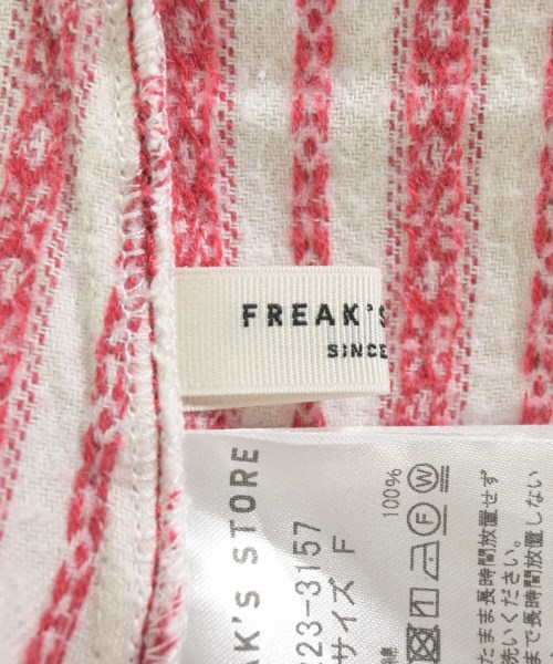 FREAK'S STORE（フリークスストア）シャツワンピース 白 サイズ:F レディース/2200642001177