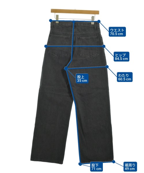 FREAK'S STORE（フリークスストア）デニムパンツ 黒 サイズ:26(M位) レディース/2200649937011