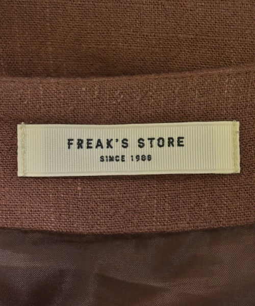 FREAK'S STORE（フリークスストア）ロング・マキシ丈スカート 茶 サイズ:F レディース/2200653884011