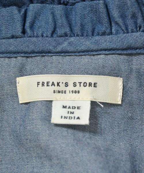 FREAK'S STORE（フリークスストア）シャツワンピース 青 サイズ:FREE レディース/2200702210037