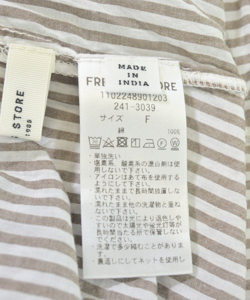 FREAK'S STORE（フリークスストア）ブラウス 茶 サイズ:F レディース/2200700014040