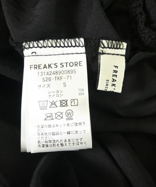 FREAK'S STORE（フリークスストア）ワンピース 黒 サイズ:S レディース/2200705914024