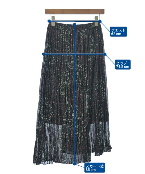 FREAK'S STORE（フリークスストア）ロング・マキシ丈スカート 黒 サイズ:F レディース/2200656747047