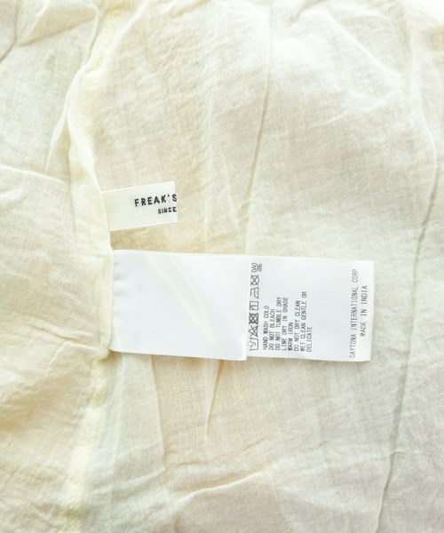 FREAK'S STORE（フリークスストア）ワンピース ベージュ サイズ:F レディース/2200662838029