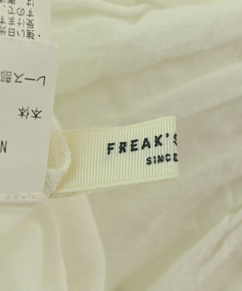 FREAK'S STORE（フリークスストア）ブラウス 白 サイズ:F レディース/2200664842192