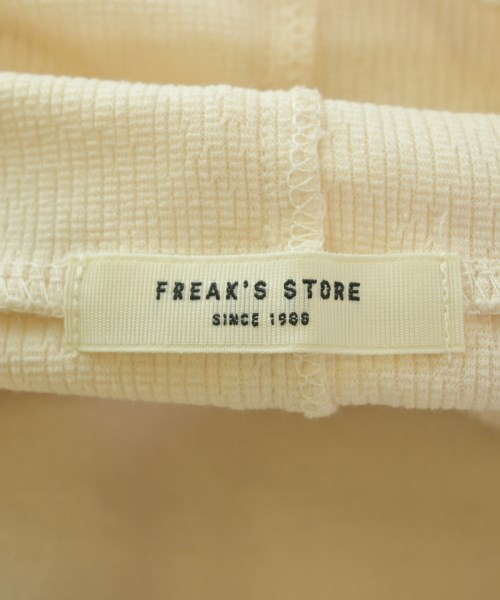 FREAK'S STORE（フリークスストア）Tシャツ・カットソー 白 サイズ:F レディース/2200666503183