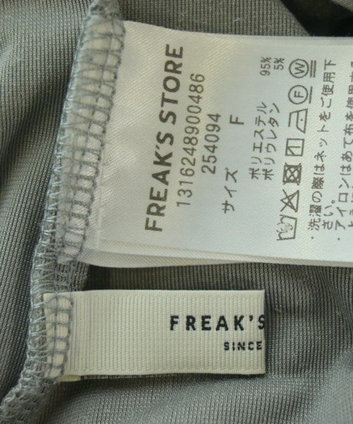 FREAK'S STORE（フリークスストア）ワンピース グレー サイズ:F レディース/2200667204041