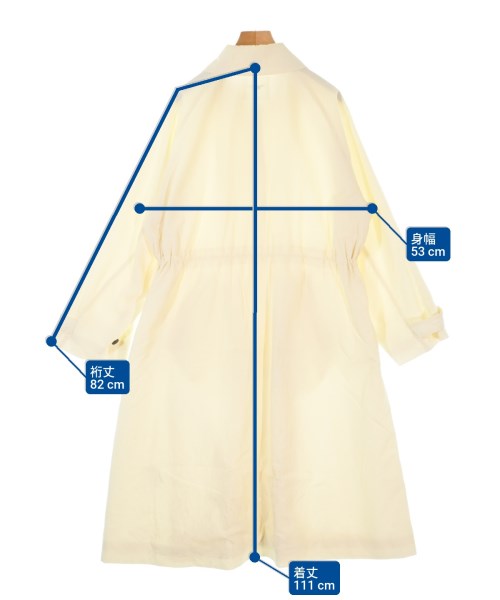 FREAK'S STORE（フリークスストア）ステンカラーコート 白 サイズ:F レディース/2200667510029