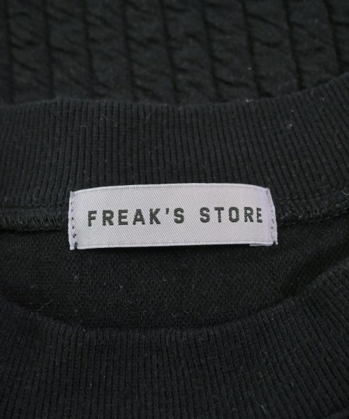 FREAK'S STORE（フリークスストア）スウェット 黒 サイズ:F レディース/2200662434023