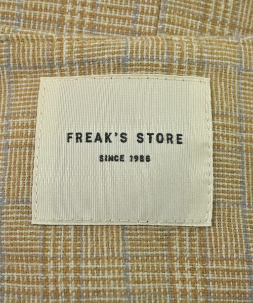 FREAK'S STORE（フリークスストア）カジュアルジャケット 茶 サイズ:S レディース/2200671475024