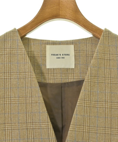 FREAK'S STORE（フリークスストア）カジュアルジャケット 茶 サイズ:S レディース/2200671475024