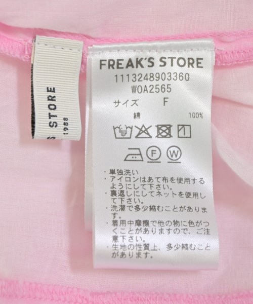 FREAK'S STORE（フリークスストア）ワンピース ピンク サイズ:F レディース/2200672071409
