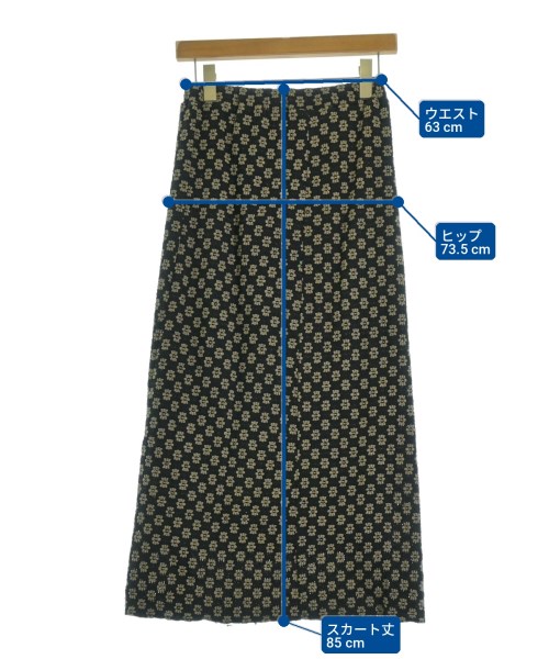 FREAK'S STORE（フリークスストア）ロング・マキシ丈スカート 黒 サイズ:F レディース/2200717865154