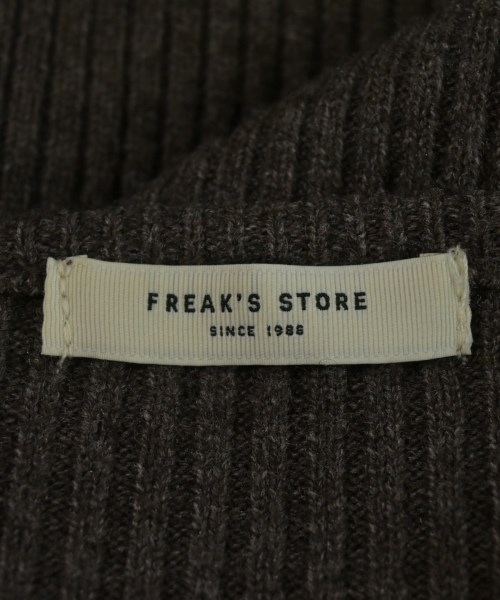 FREAK'S STORE（フリークスストア）ニット・セーター 茶 サイズ:F レディース/2200724242061