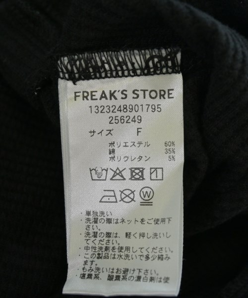 FREAK'S STORE（フリークスストア）Tシャツ・カットソー 黒 サイズ:F レディース/2200731417070
