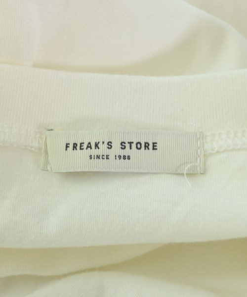 FREAK'S STORE（フリークスストア）Tシャツ・カットソー 白 サイズ:F レディース/2200728036109