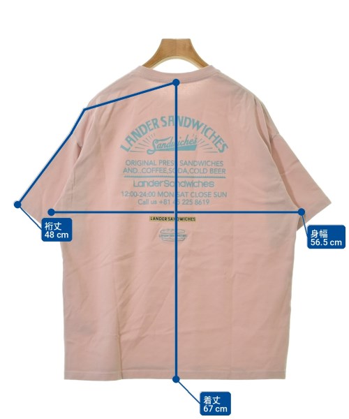 FREAK'S STORE（フリークスストア）Tシャツ・カットソー ピンク サイズ:M レディース/2200726165061