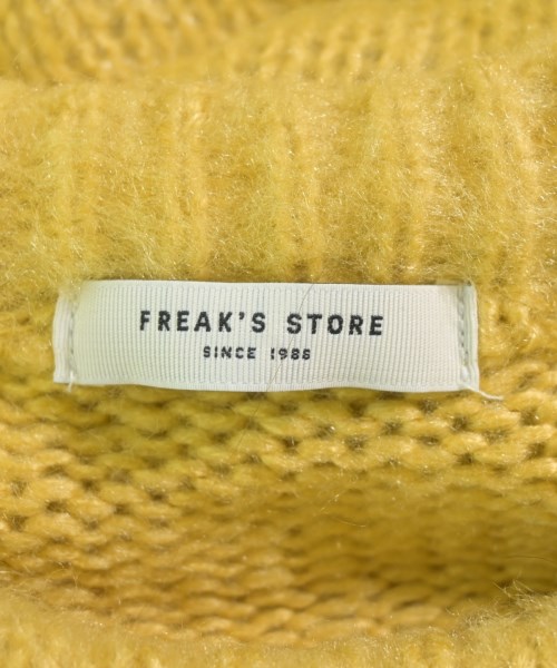 FREAK'S STORE（フリークスストア）ニット・セーター 黄 サイズ:F レディース/2200733160103