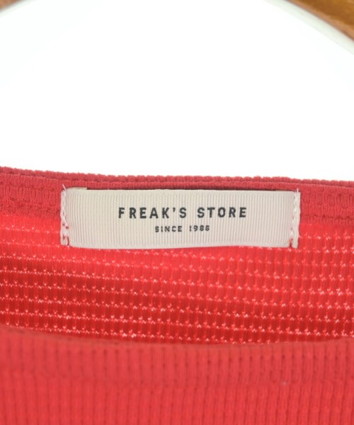 FREAK'S STORE（フリークスストア）Tシャツ・カットソー 赤 サイズ:F レディース/2200725277031
