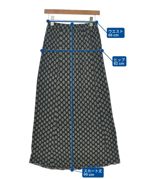 FREAK'S STORE（フリークスストア）ロング・マキシ丈スカート 黒 サイズ:F レディース/2200730867128