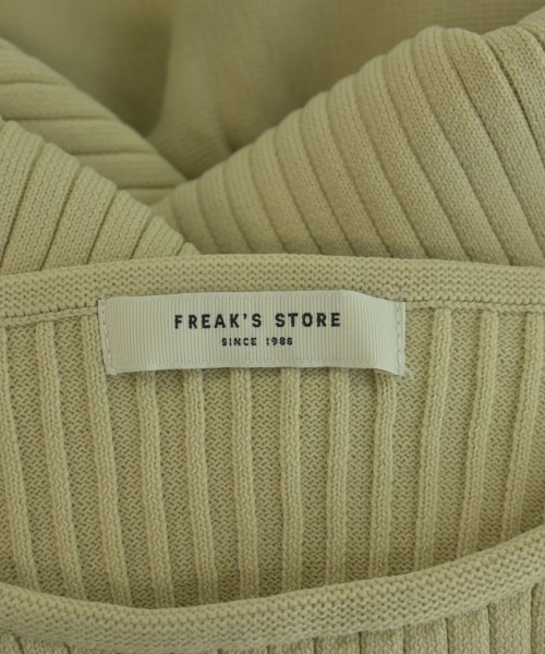 FREAK'S STORE（フリークスストア）ニット・セーター ベージュ サイズ:F レディース/2200720089028