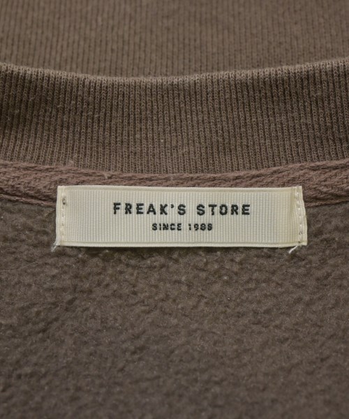 FREAK'S STORE（フリークスストア）スウェット 茶 サイズ:F レディース/2200678000076