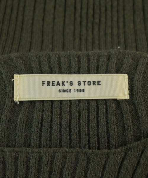 FREAK'S STORE（フリークスストア）ニット・セーター カーキ サイズ:F レディース/2200678297032