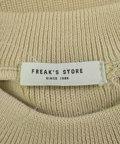 FREAK'S STORE（フリークスストア）ニット・セーター ベージュ サイズ:F レディース/2200681322059