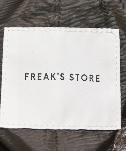 FREAK'S STORE（フリークスストア）ライダース 茶 サイズ:F レディース/2200686845010