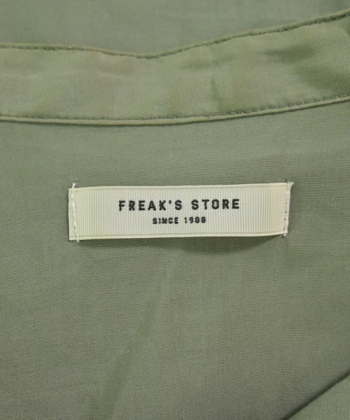 FREAK'S STORE（フリークスストア）カジュアルシャツ カーキ サイズ:F レディース/2200680633156