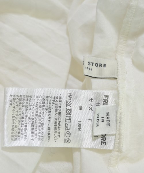 FREAK'S STORE（フリークスストア）シャツワンピース 白 サイズ:F レディース/2200678113059