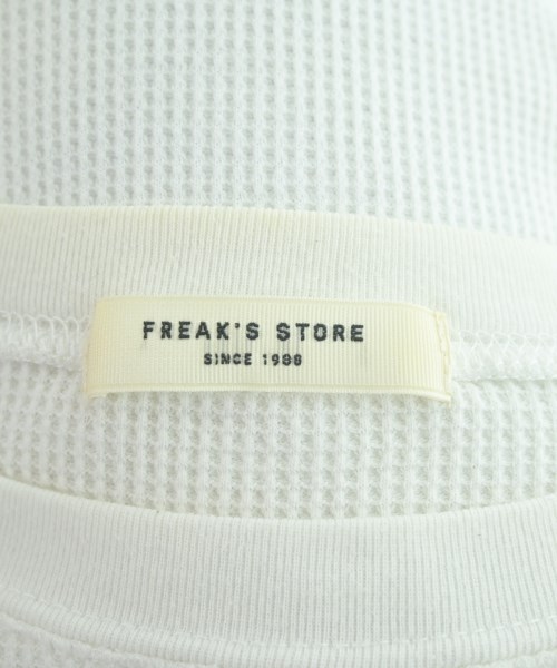 FREAK'S STORE（フリークスストア）Tシャツ・カットソー 白 サイズ:F レディース/2200678811023