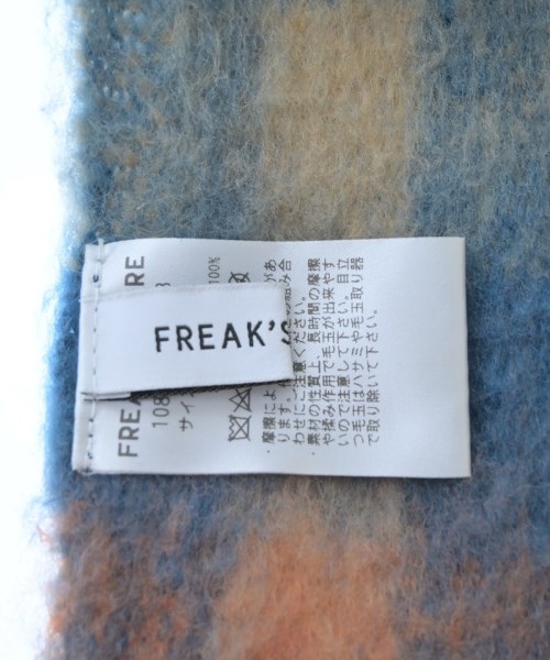 FREAK'S STORE（フリークスストア）マフラー 青 サイズ:F レディース/2200690231021