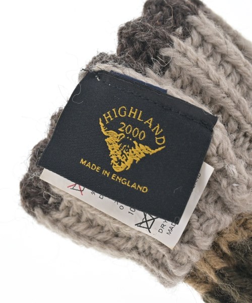 HIGHLAND 2000（ハイランド２０００）手袋 茶 サイズ:- レディース/2200671834029