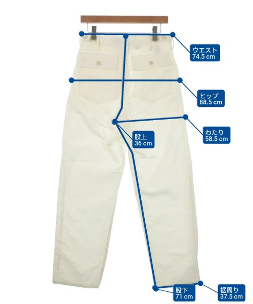 Polo Ralph Lauren（ポロラルフローレン）カーゴパンツ 白 サイズ:4(XL位) レディース/2200632671021