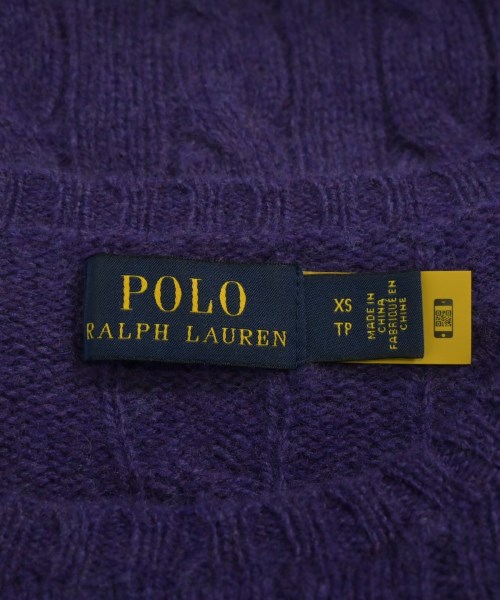 Polo Ralph Lauren（ポロラルフローレン）ニット・セーター 紫 サイズ:XS レディース/2200638221084
