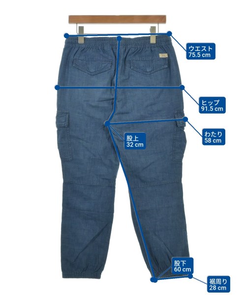 Polo Ralph Lauren（ポロラルフローレン）カーゴパンツ 紺 サイズ:S レディース/2200622424033